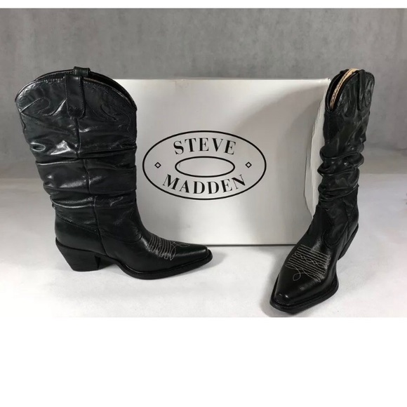 Steve Madden Woman’s size 6m boots cowboy boots - Picture 3 of 6